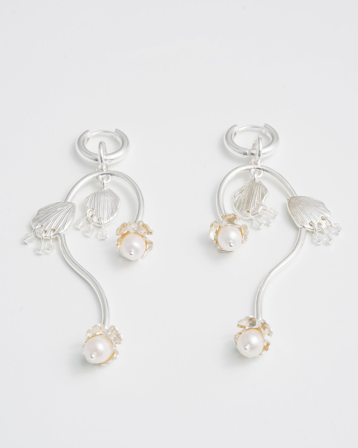 Boucles d'oreilles Neroli - Argent