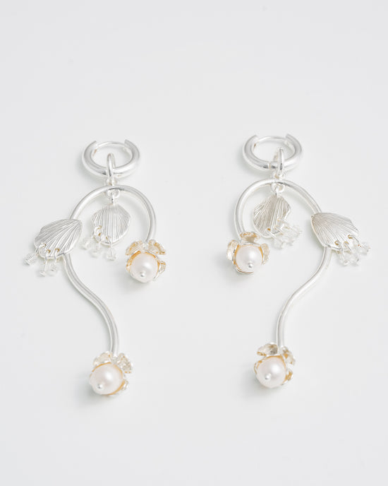 Boucles d'oreilles Neroli - Argent