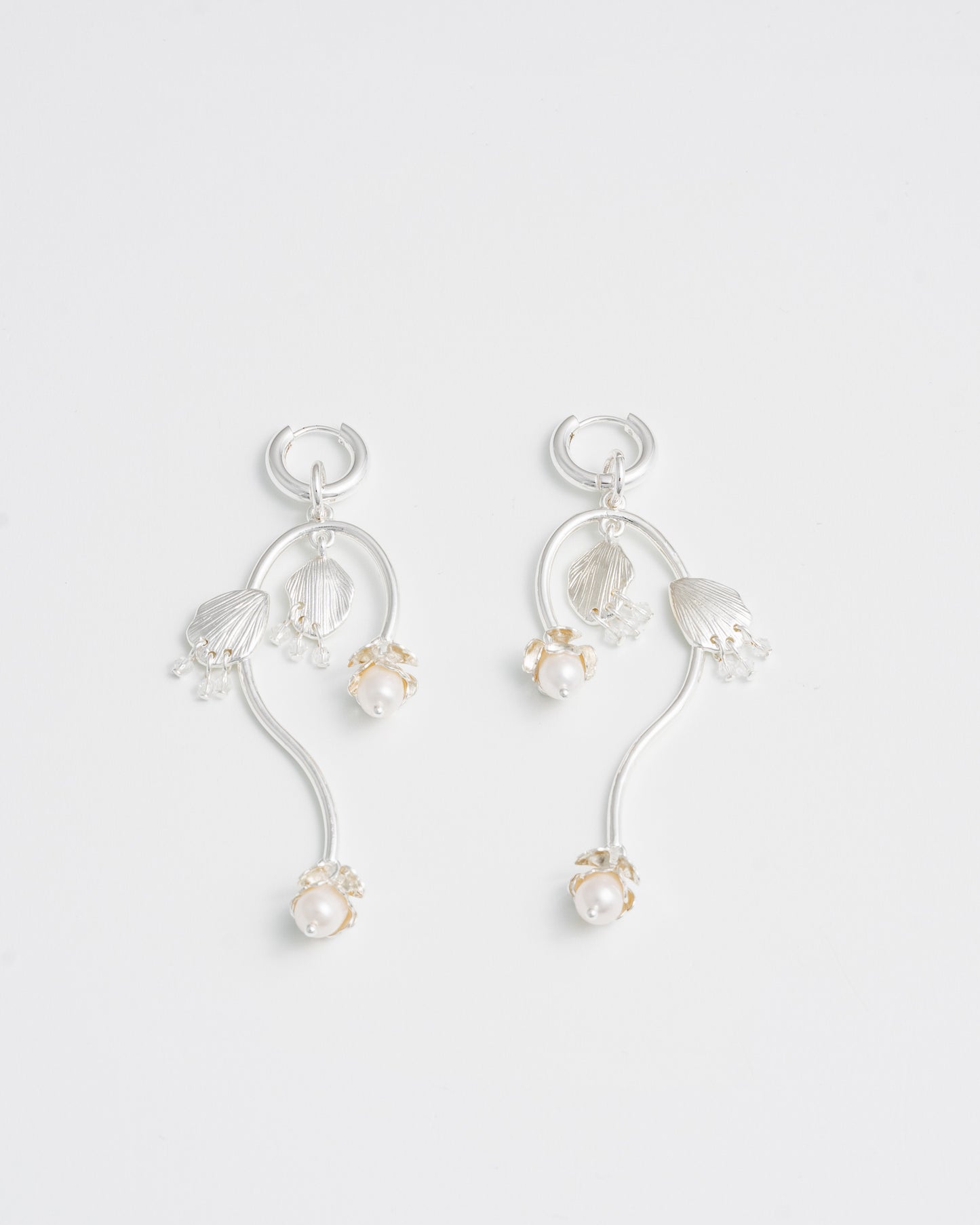 Boucles d'oreilles Neroli - Argent