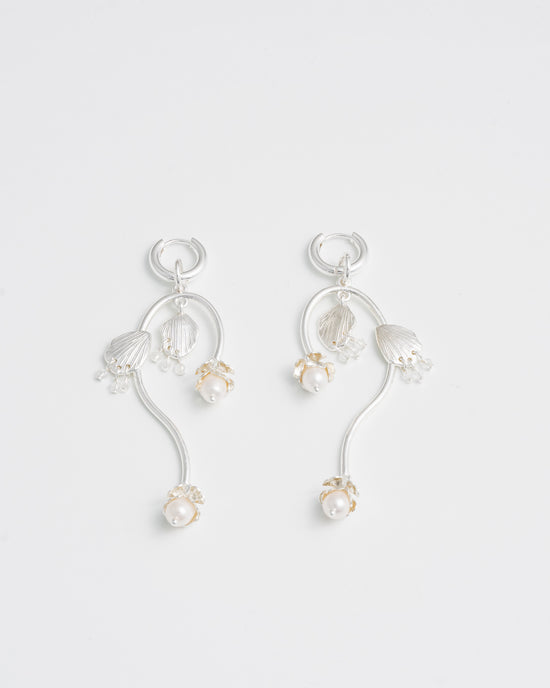 Boucles d'oreilles Neroli - Argent