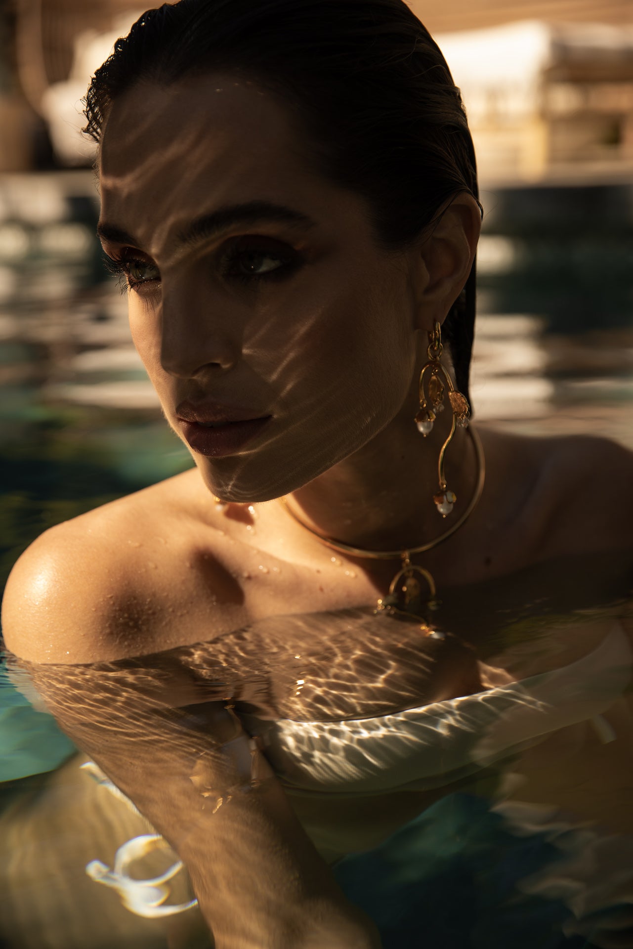 Boucles d'oreilles Neroli - or
