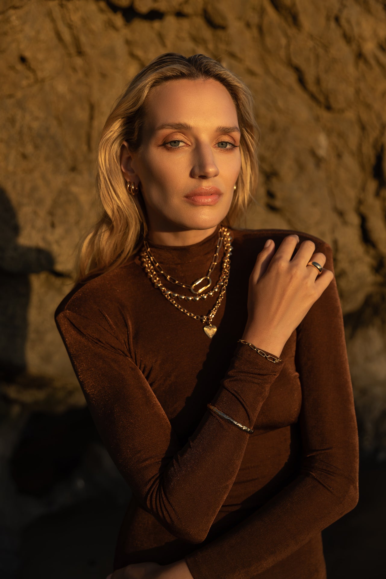 Heartbreaker Necklace - Gold