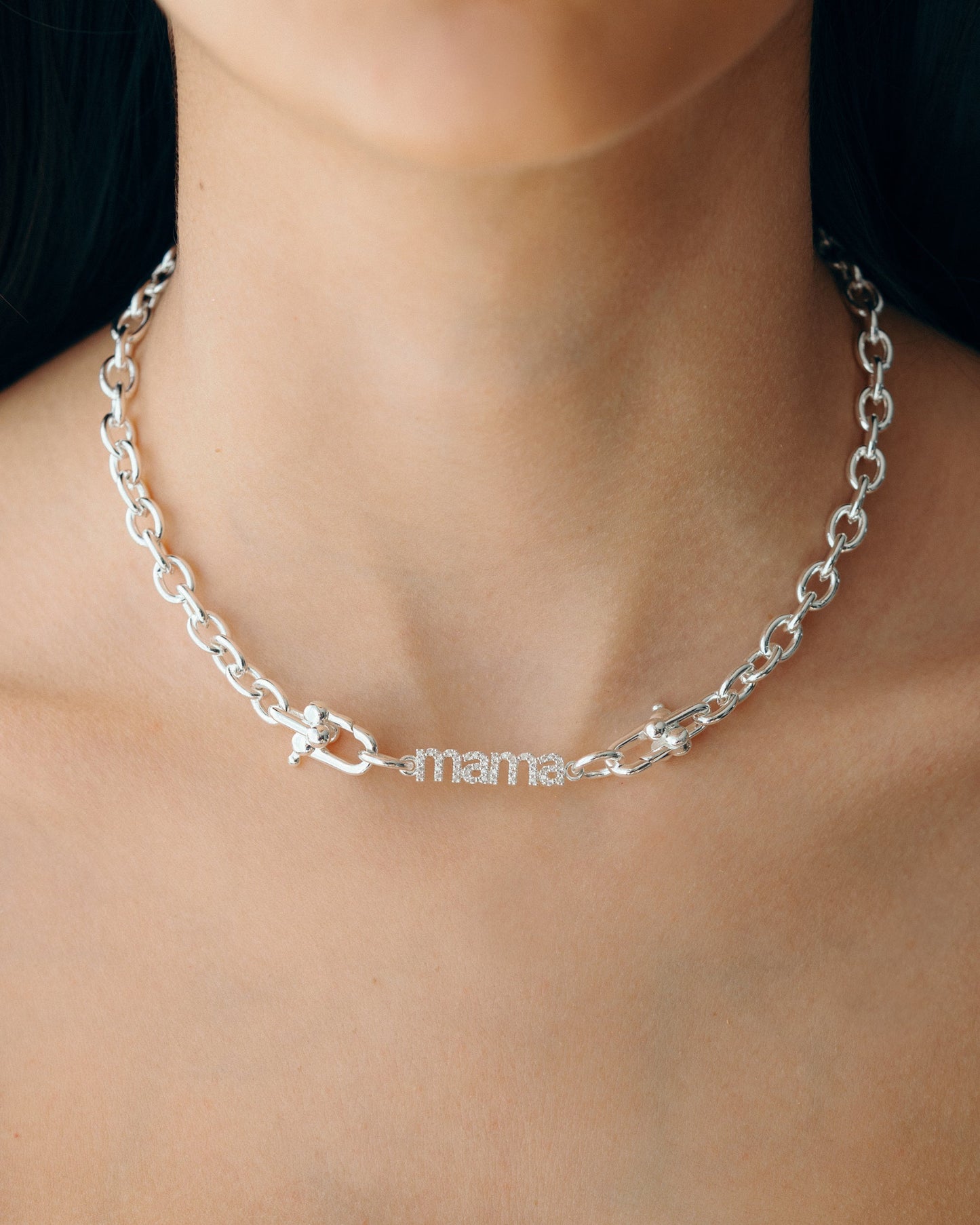 Breloque MAMA - Argent