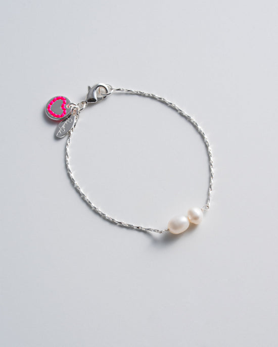Calla Anklet - Silver