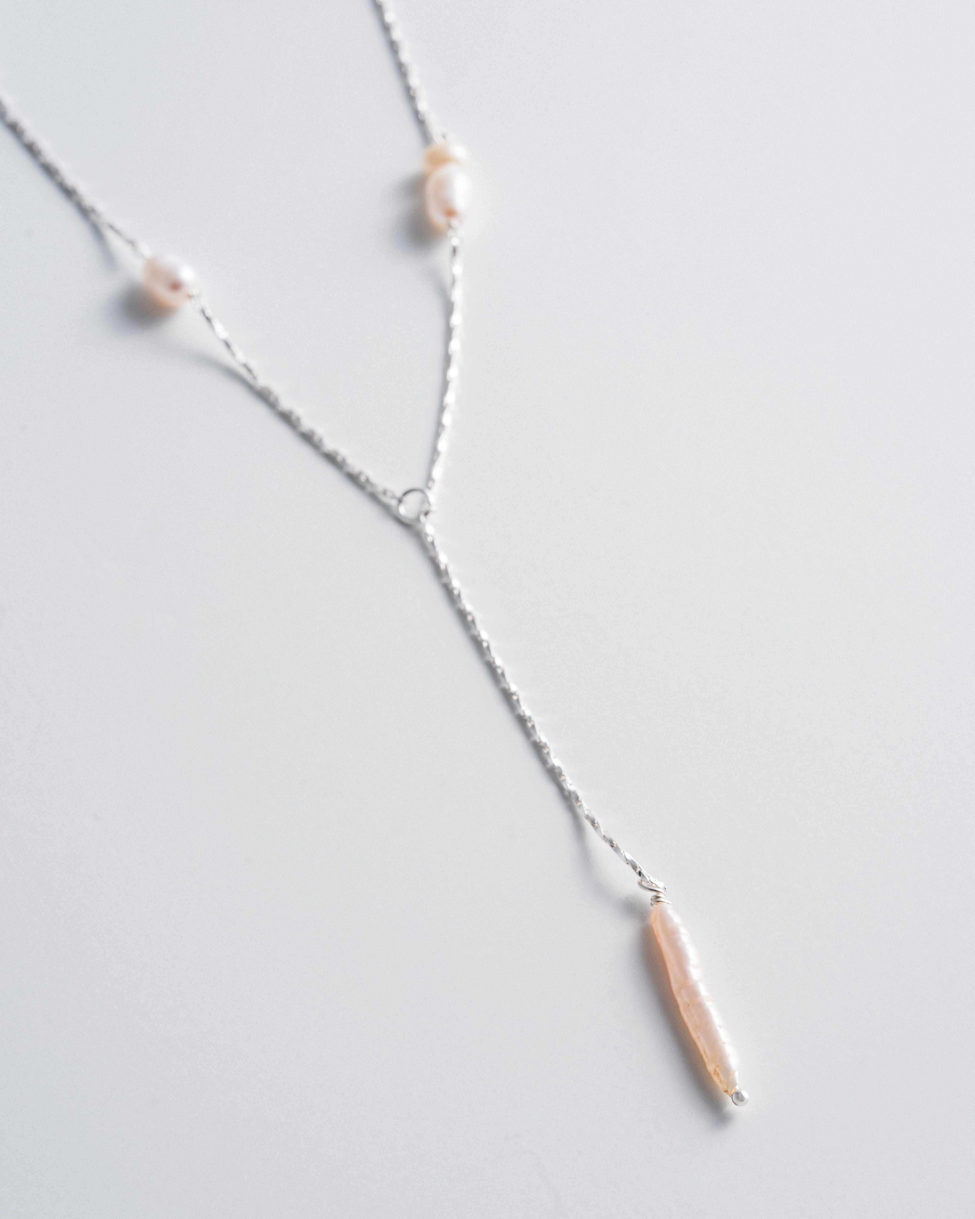 Calia Lariat - Argent