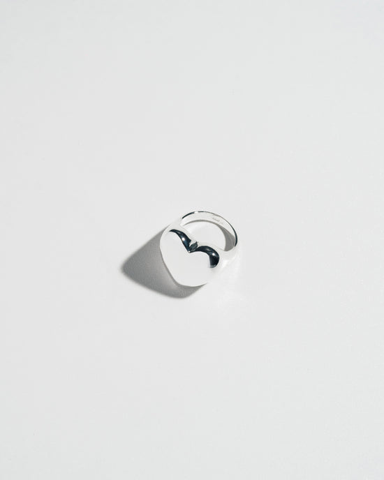 Load image into Gallery viewer, Heart on my Sleeve Ring - Silver
