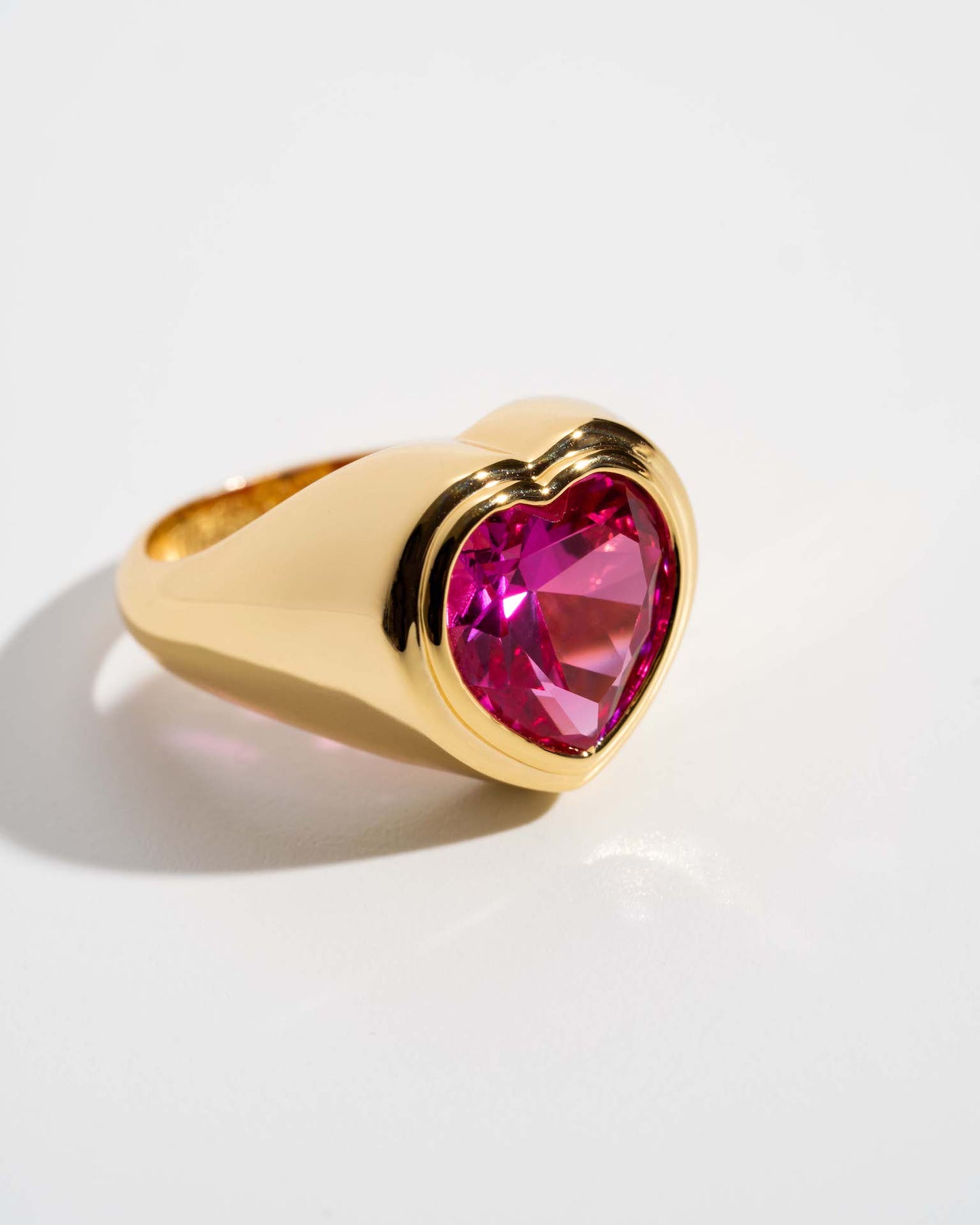 Bague de pivoine rose