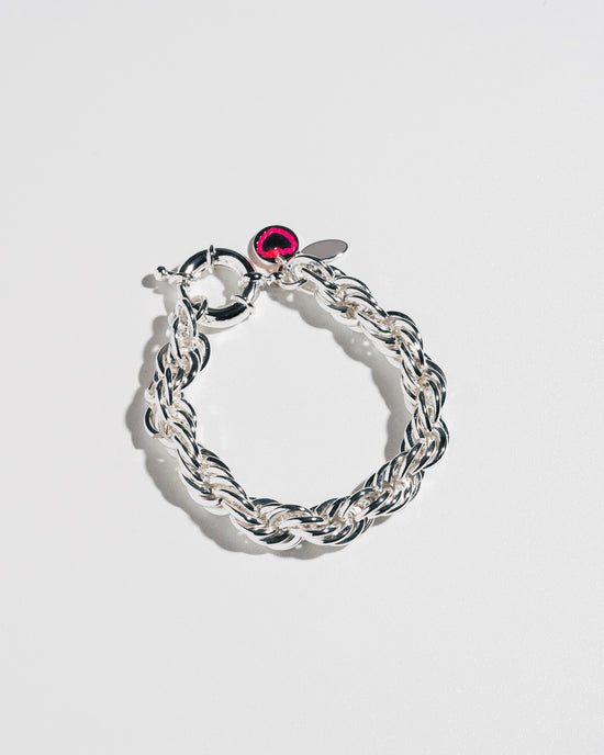 Roped In Bracelet - Silver