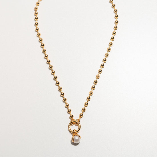 Snow Drop Necklace - Gold