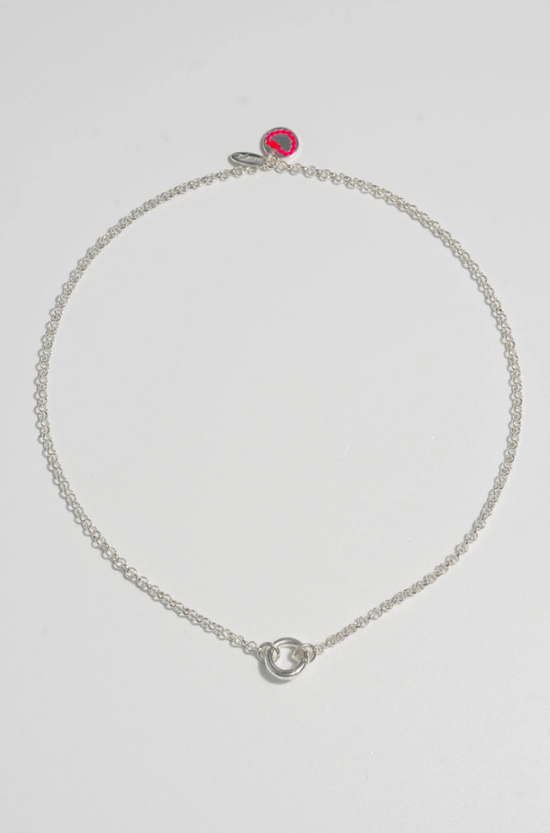 Load image into Gallery viewer, DIANA NECKLACE CLASP - SILVER

