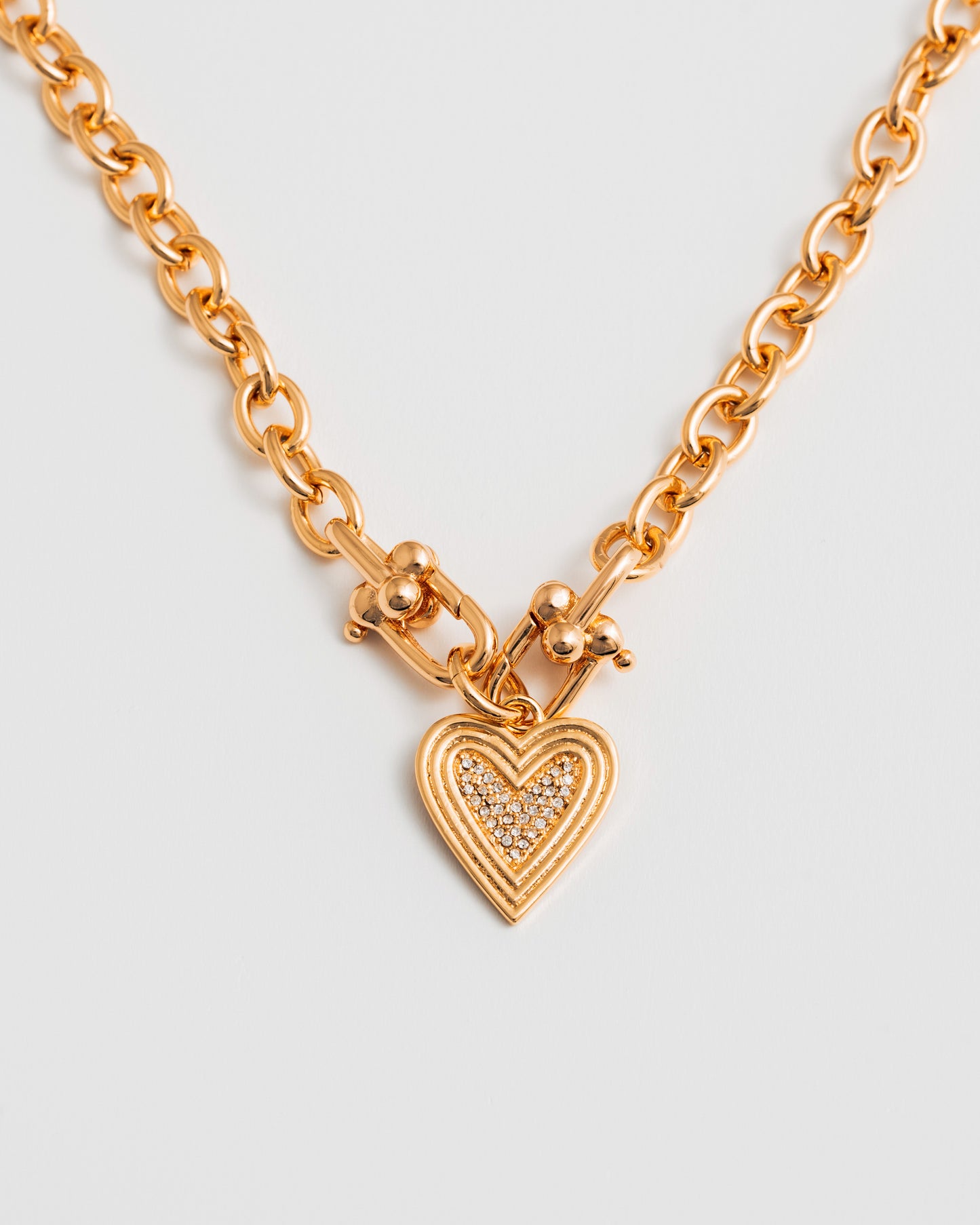 Sweetheart Charm Gold