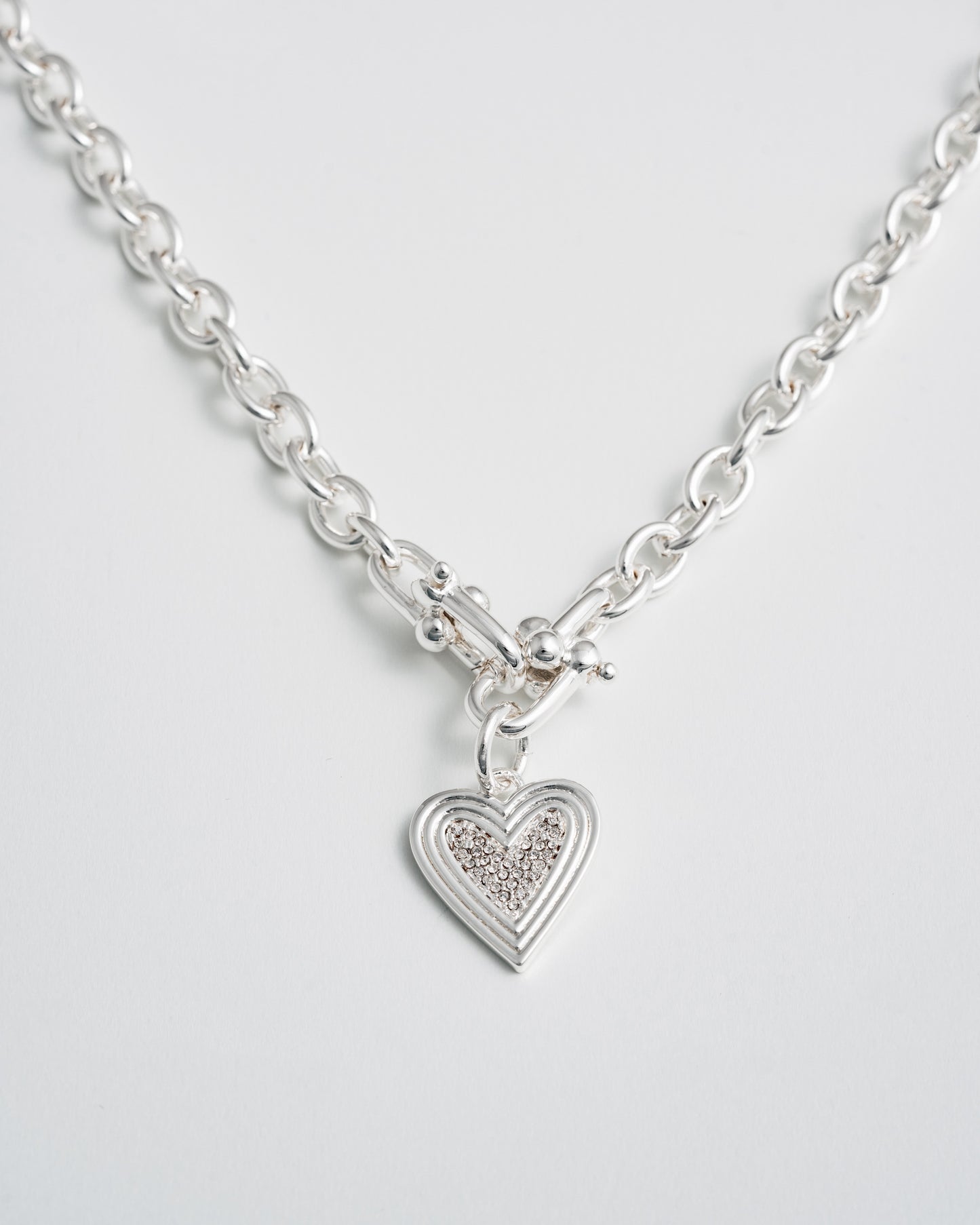 Sweetheart Charm Silver