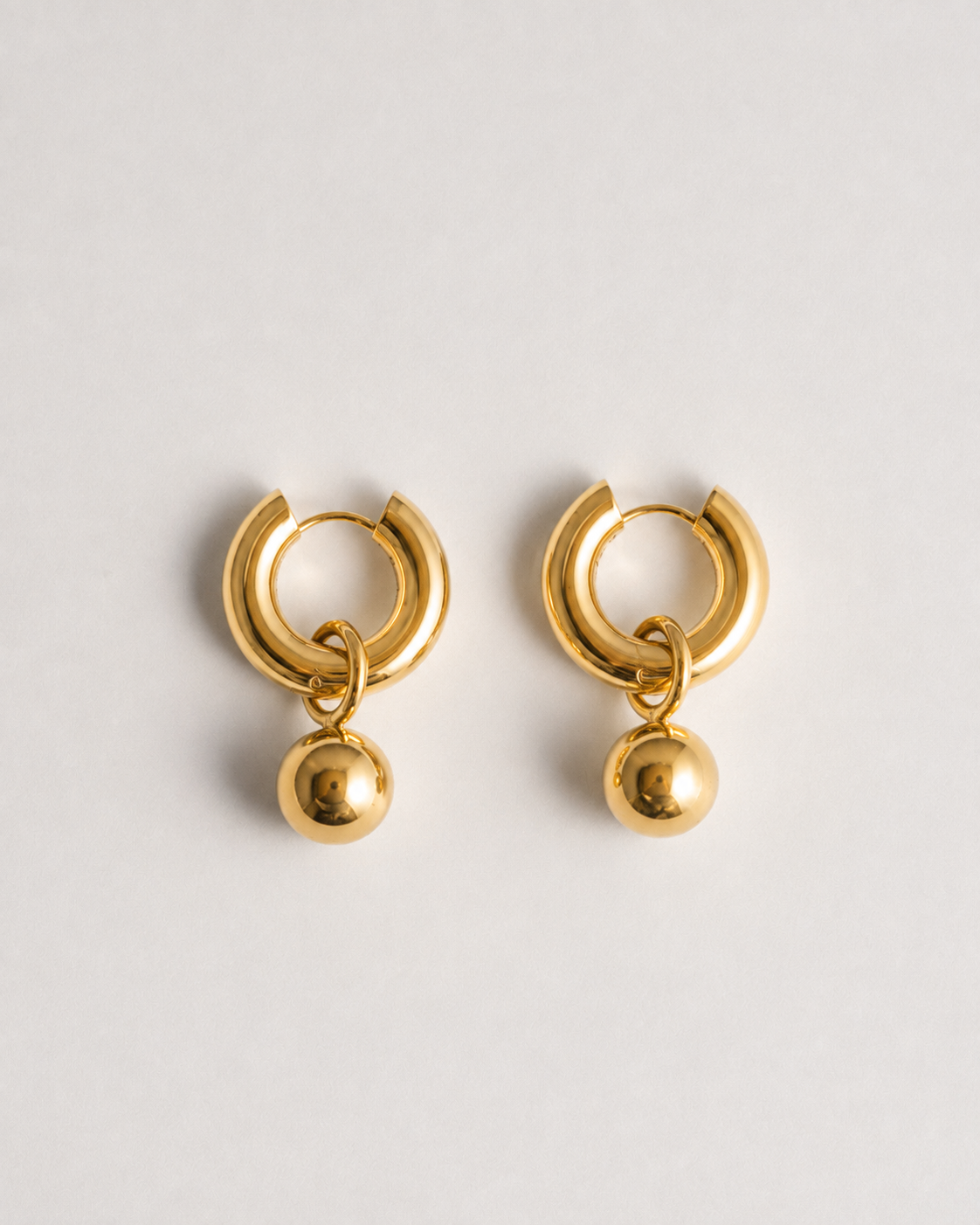 Electrum Earrings - Gold