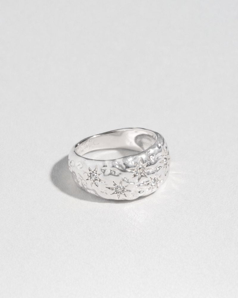 Heartbeat Ring - Silver