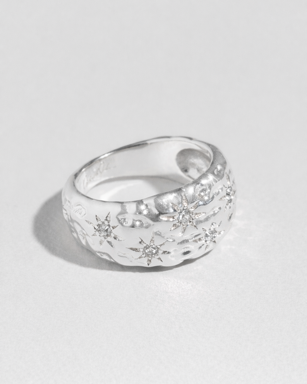 Heartbeat Ring - Silver