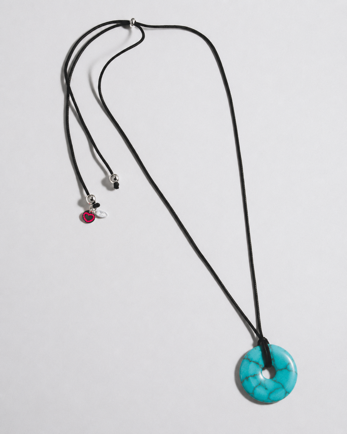 Turquoise Cord Necklace