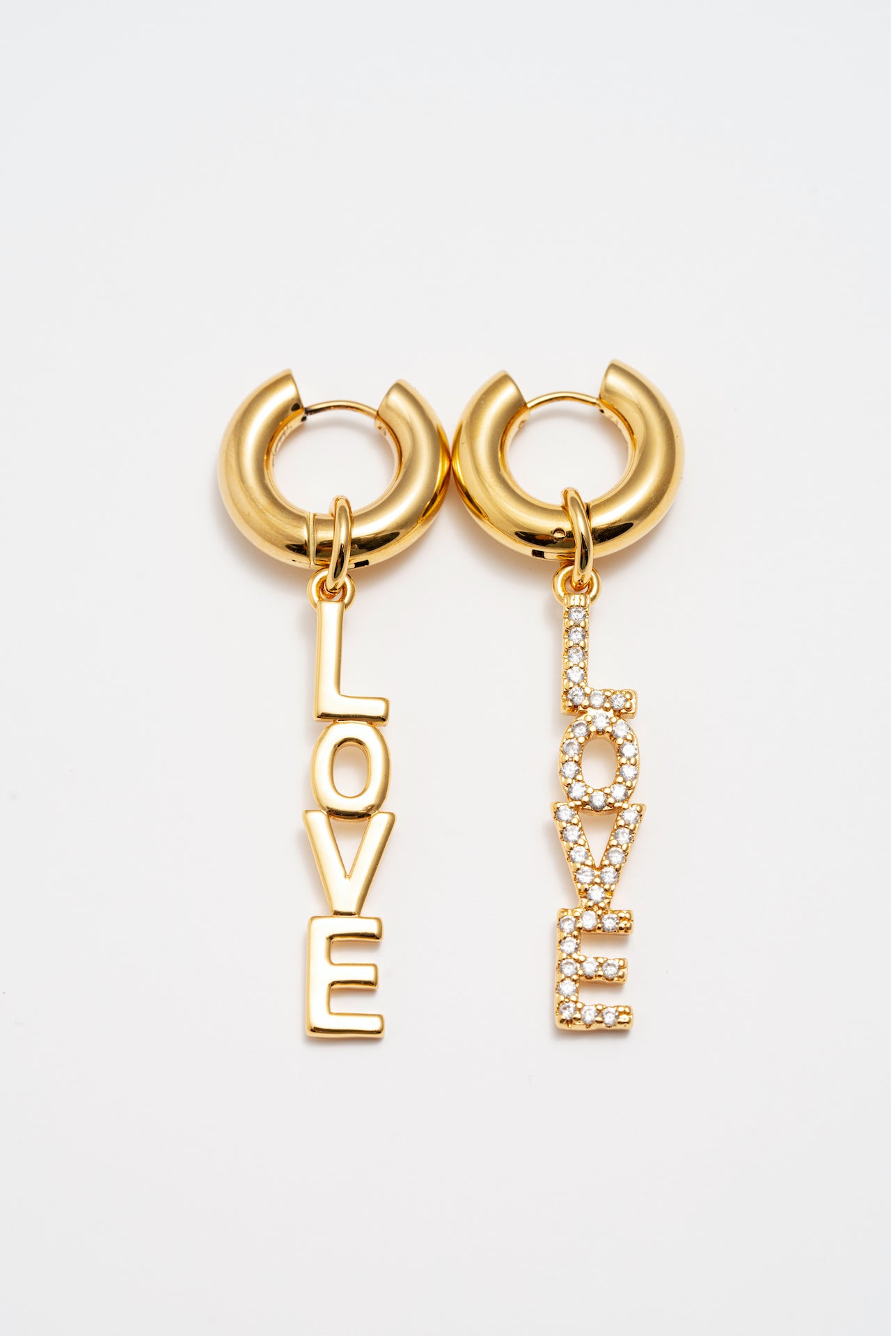 Boucles d'oreilles LOVE