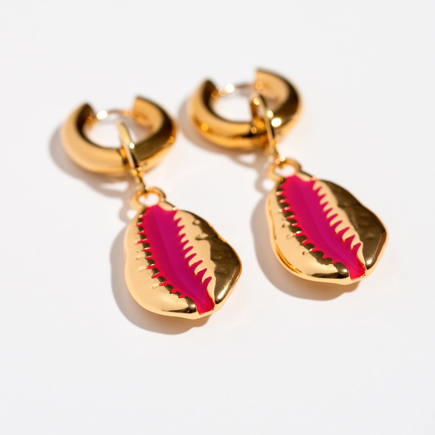 Coquillages roses 