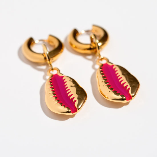 Coquillages roses 