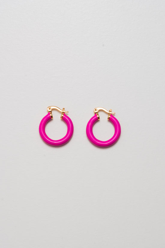 Fuchsia Hoops