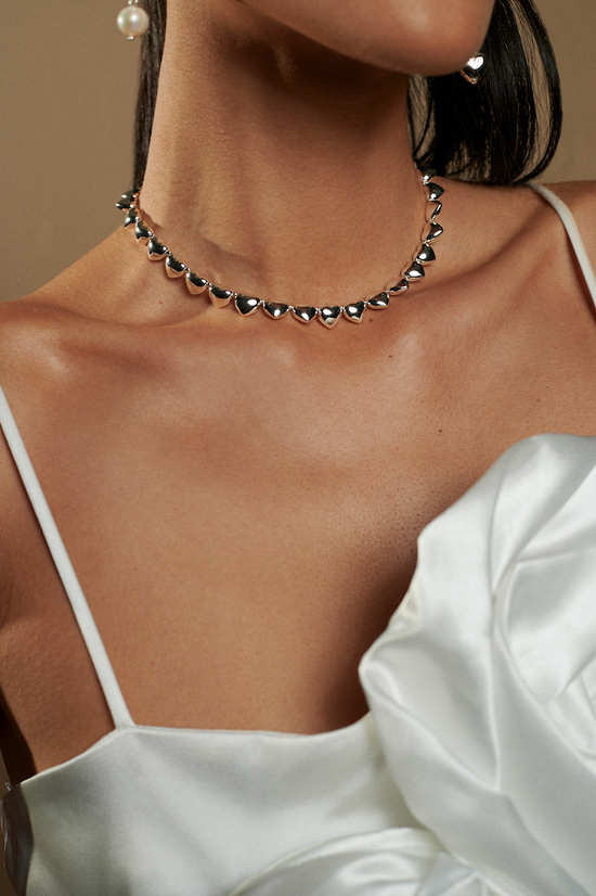 Load image into Gallery viewer, Heartbreaker Necklace - Silver

