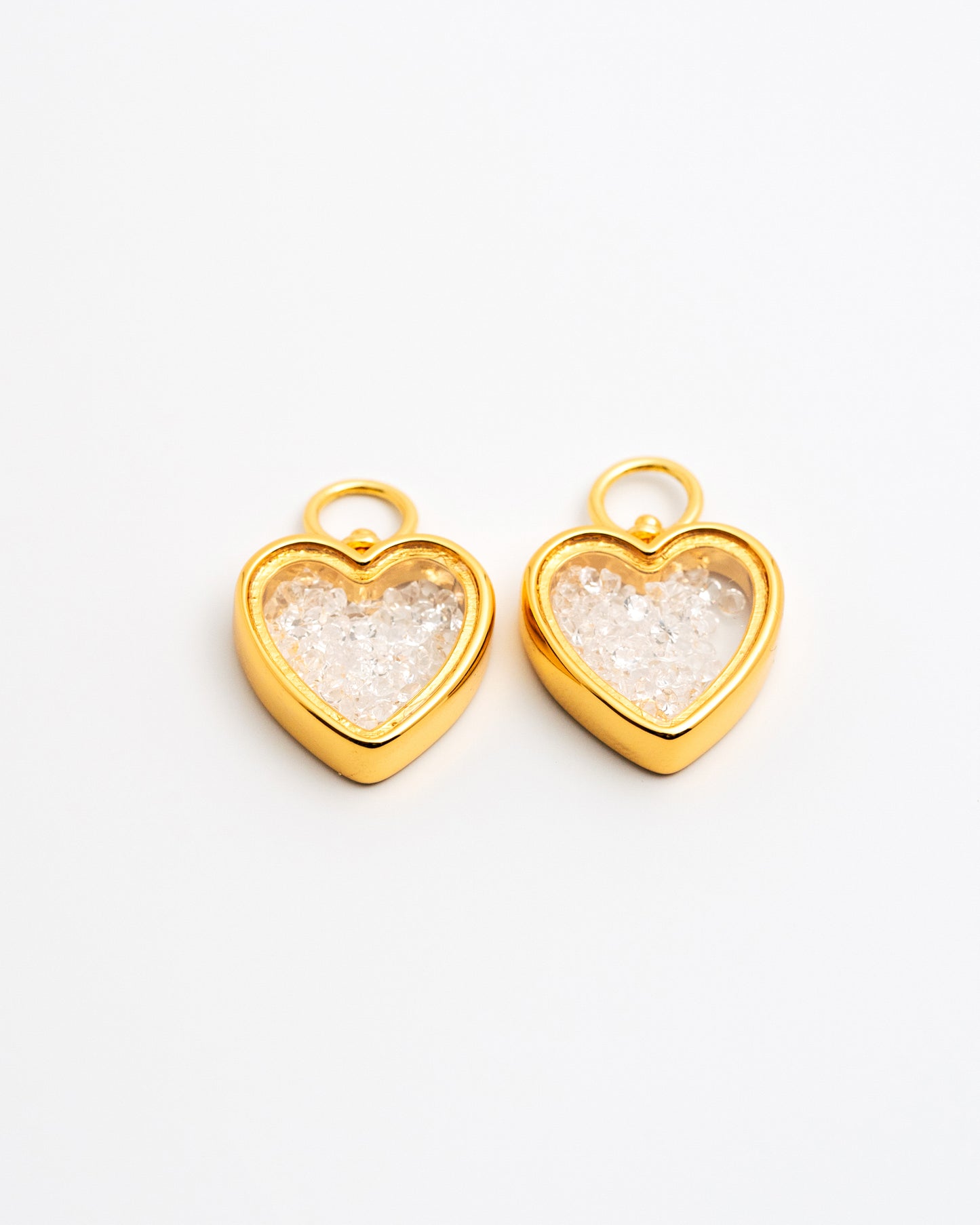 Heart to Heart White Charms Only