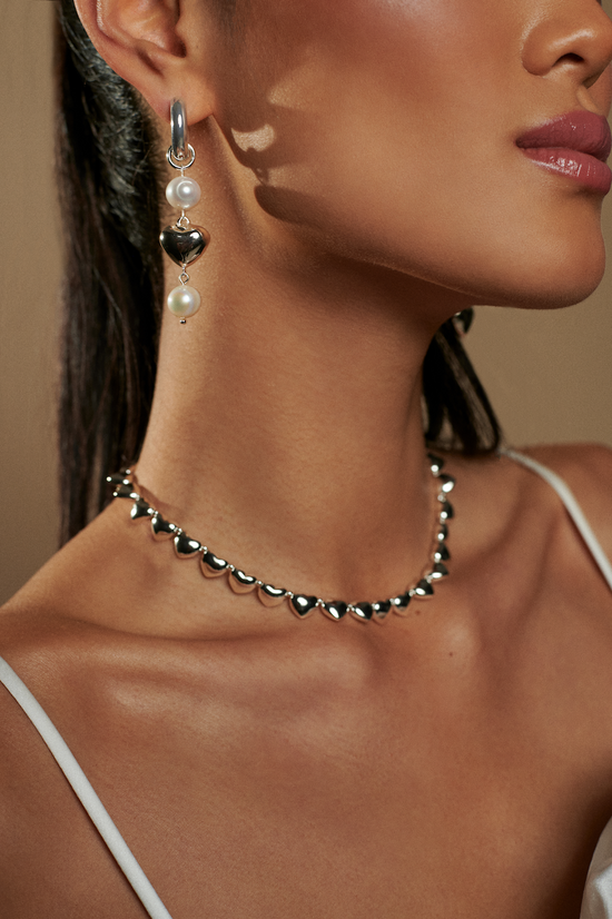 Load image into Gallery viewer, Isn&amp;#39;t she Lovely Earrings - Silver

