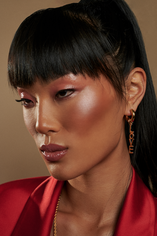 Charger l&amp;#39;image dans la galerie, Boucles d&amp;#39;oreilles LOVE
