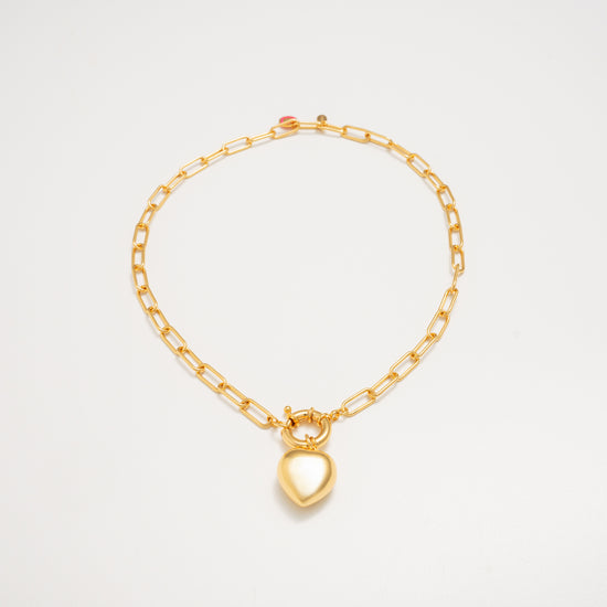 Load image into Gallery viewer, Lonely heart Necklace - Gold

