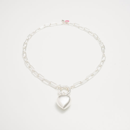 Collier Lonely Heart - Argent