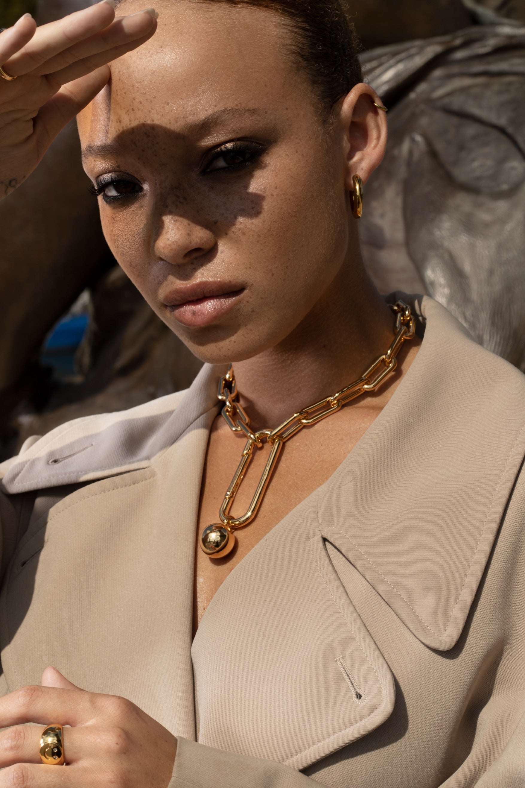 Neva Necklace - Gold
