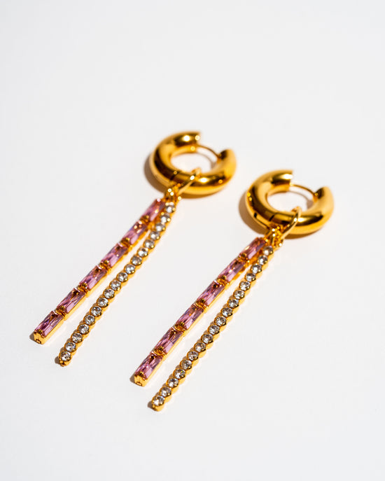 Boucles d'oreilles "Rosé all Day 