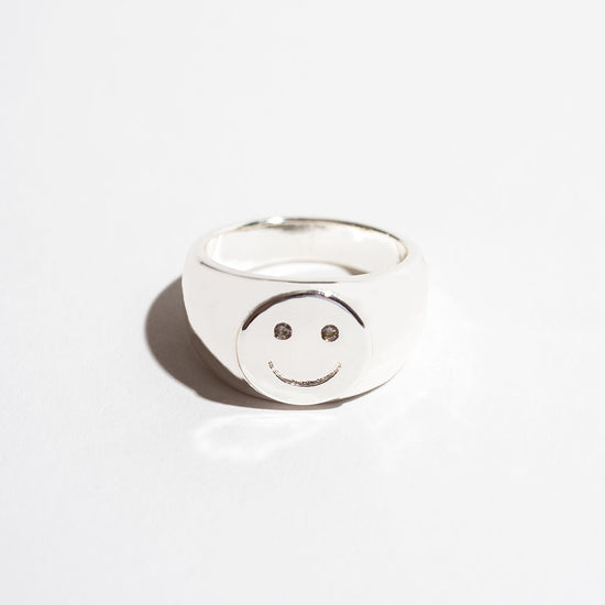 All Smiles Ring- Silver