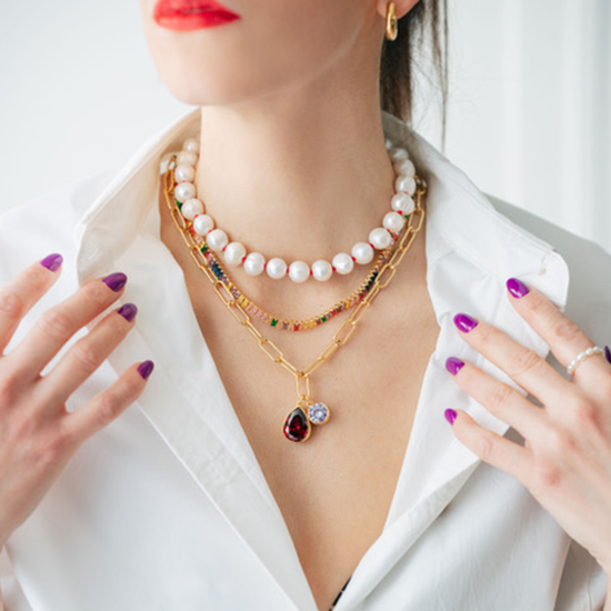 Load image into Gallery viewer, For The Love Of Jules Necklace
