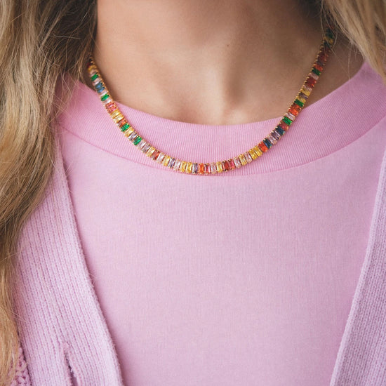 Rainbow Road Necklace