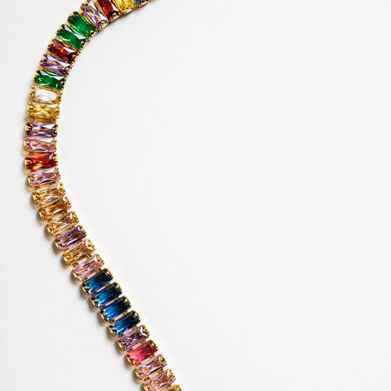 Rainbow Road Necklace