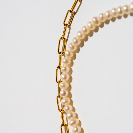 Load image into Gallery viewer, Who&amp;#39;s That Pearl Necklace
